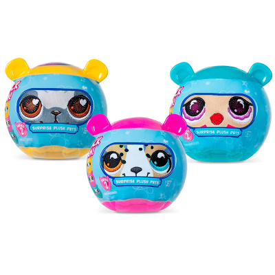 Мягкая игрушка Littlest Pet Shop Сюрприз Плюшарики Hasbro 00662_LPS 1
